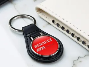 Renault Car Key Ring Stylish Acrylic Premium Look